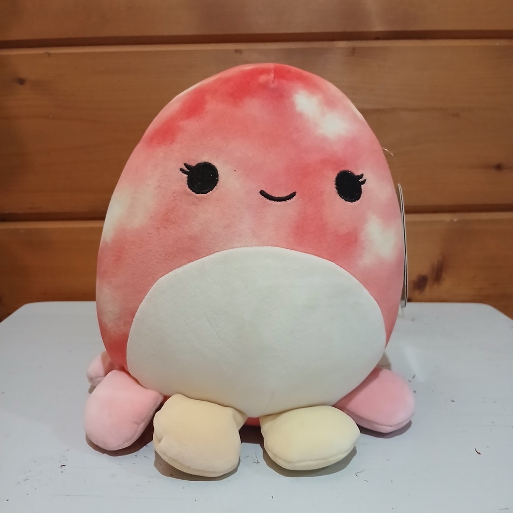 Squishmallows Official 8" Plush Orzella the Tie-Dye Octopus Sealife Squad F31